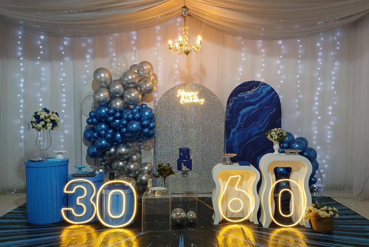 Festa de 60 e 30 anos juntos